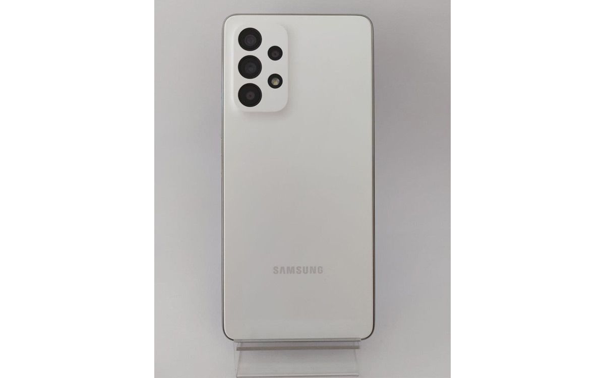 Real image of Galaxy A53 5G‌ from the rear view