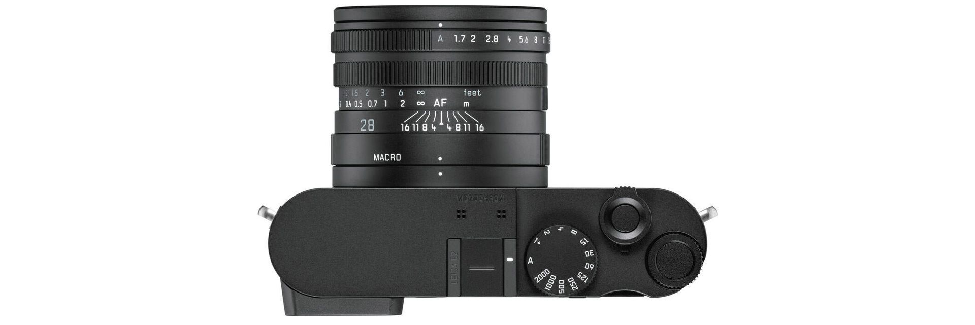 Top of Leica Q2 Monochrom / Leica Q2 Monochrom