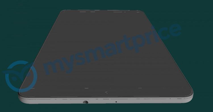 Render of Galaxy Tab E 8.4, model 2021
